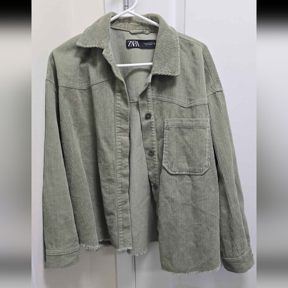 Zara Curduroy Shacket